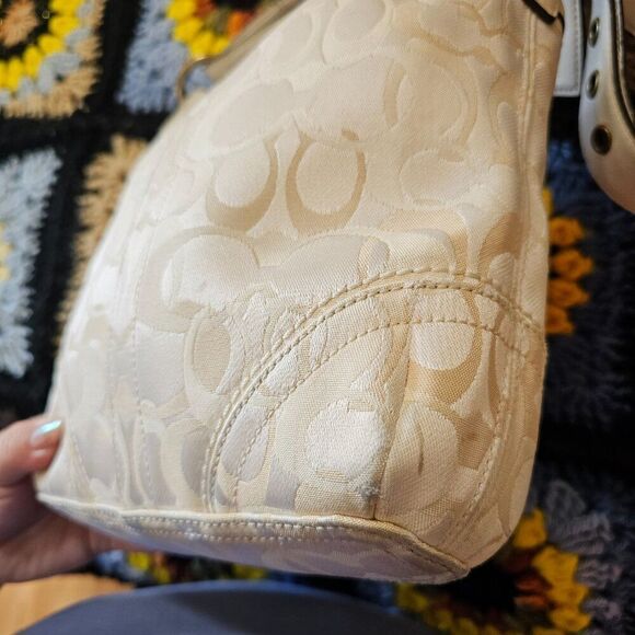 RARE 2006 Vintage Coach Y2K Bleeker Crossbody Bucket Bag Purse - Picture 7 of 8